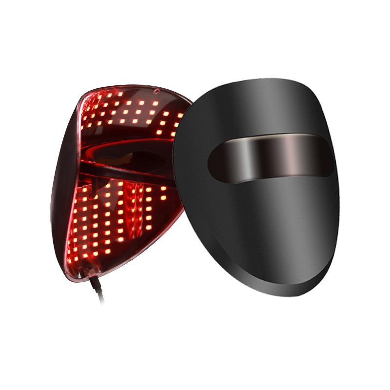 

Фотонный омолаживающий аппарат для кожи, прибор для косметической маски, бытовой прибор для косметической маски для лица со светодиодной маской чёрный