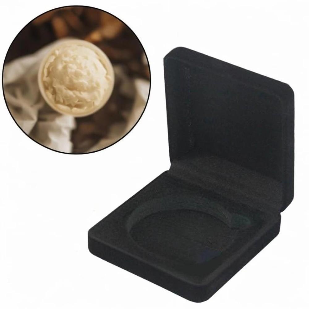 Samt Münzpräsentationsbox Abzeichen-Display Münzhalter-Etui Für Souvenir-Sammlung