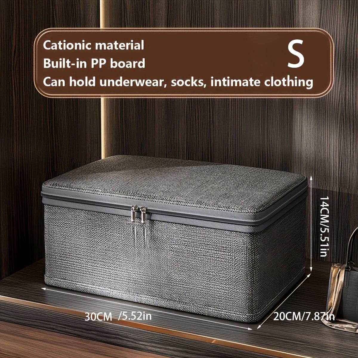 

Cationic Large Capacity Foldable Storage Box with Movable Password Lock No Lock
