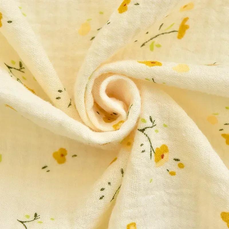 Summer Newborn Blanket - Baby Swaddle & Thin Quilt for Bedding Square Receiving Blanket & Stroller Blanket Practical Baby Stuff