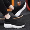 Original Men's Sneakers Breathable Socks Shoes Trainers for Men Women Slip-on Platform Casual Sneakers Men Blue