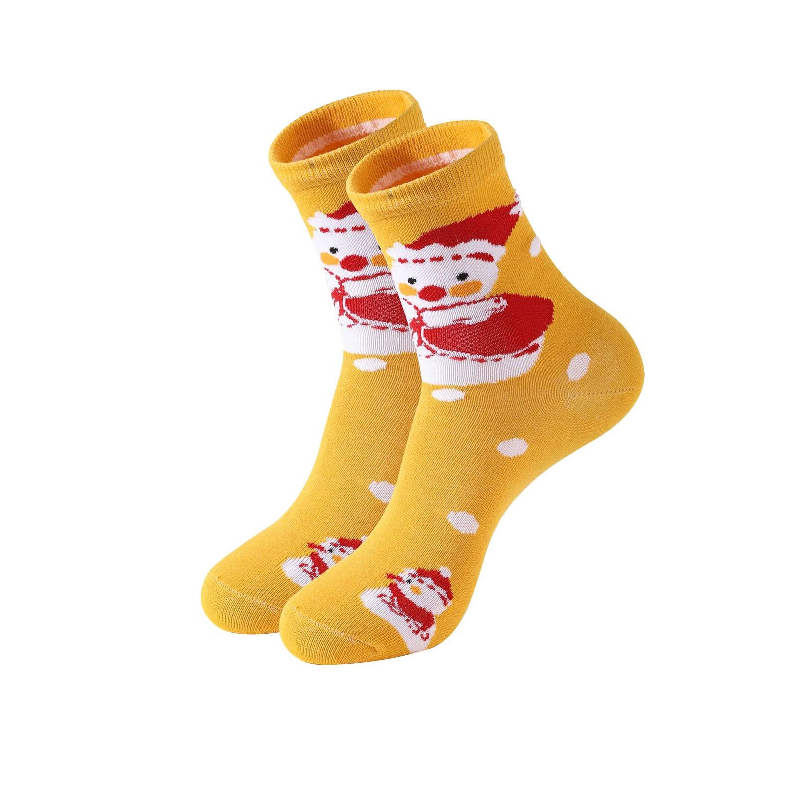 

Рождественские осенне-зимние мужские и женские носки среднего размера 35-43 One Size