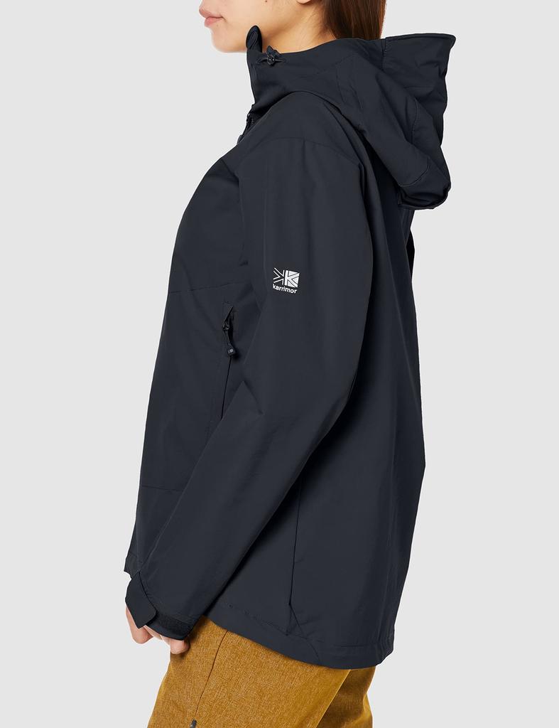 Karrimor Arete LT Parka Trekking Medium Women's Softshell, Black,