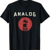 Vakuová lampa Zesilovač Analogový Vintage Retro Tričko 100% Bavlna Kulatý Výstřih Krátký Rukáv Letní Ležérní Pánské Tričko Streetwear