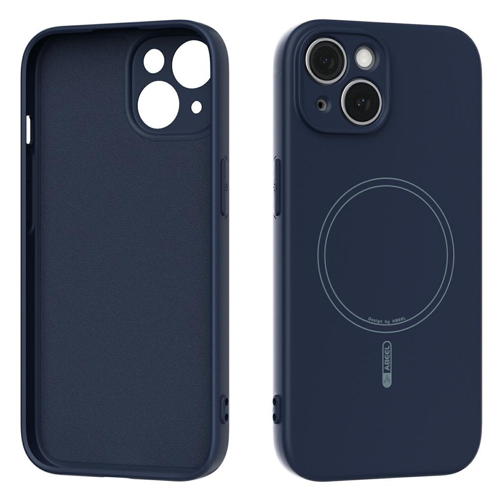 ABEEL For iPhone 14 Case Compatible with MagSafe Skin Touch Liquid Silicone Phone Back Cover