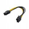Kabel Adapter Akyga AK-CA-07 PCI Express 6-pin (F) / 8-pin (M) 0,2m