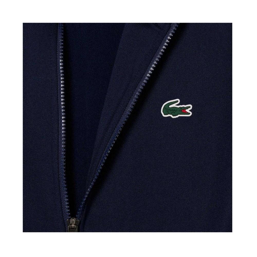 Lacoste Mens Interlock Full Zip Tennis Sweatshirt
