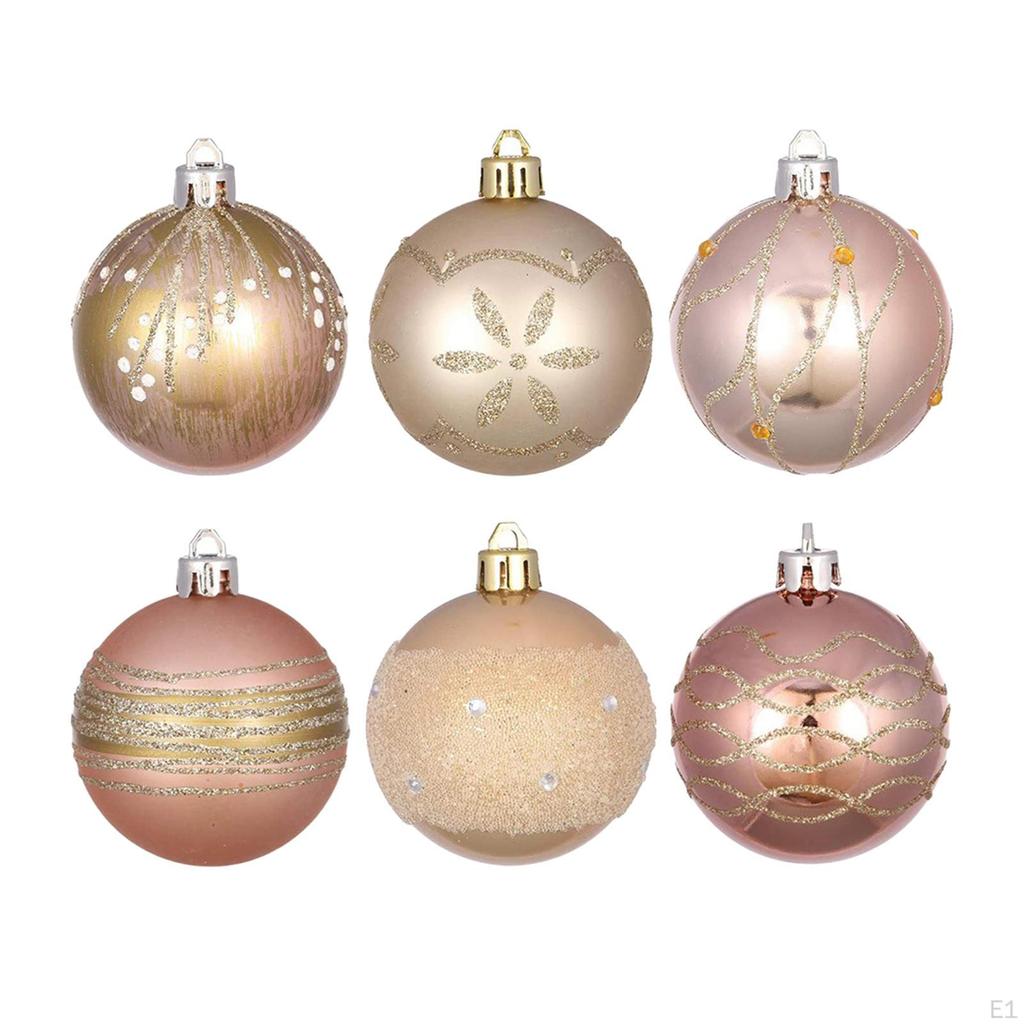 30x Christmas Ball Hanging Balls DIY Pendants Decorations Baubles for Festivals Holiday