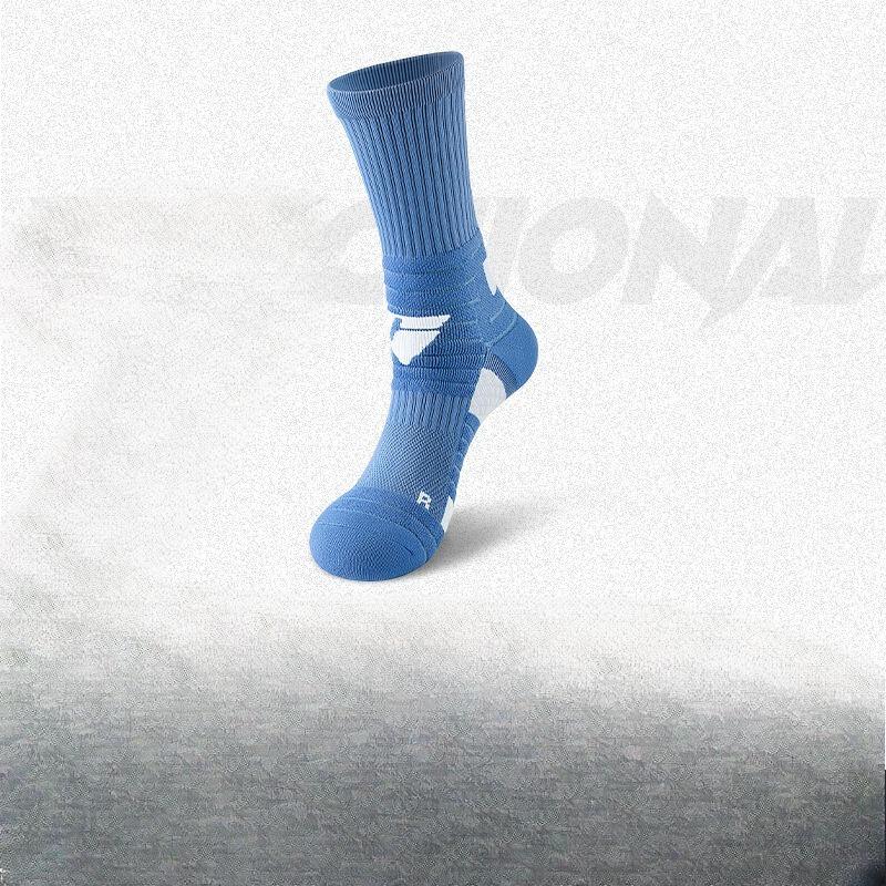 Basketball Socks with Cushioning and Shock Absorption, Towel-bottomed, Breathable and Sweat-wicking Men's Sports Socks