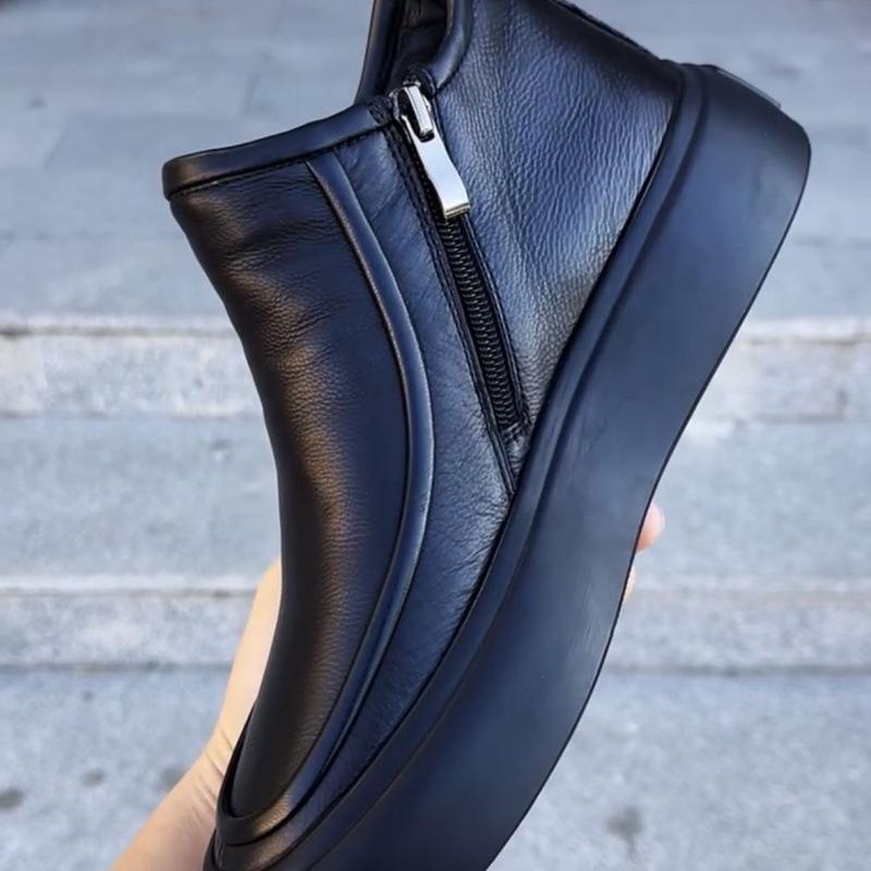 Herbst neue Herren handgefertigte Online Business Casual Lederschuhe Herren Retro Weichleder gutes Lederfutter weiche Sohle atmungsaktive Lederschuhe