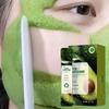 12 Stück/Karton Komposit Säure Avocado Blasenmaske mit Salicylsäure zur Tiefenreinigung, Porenverfeinerung, Aufhellung, Feuchtigkeitspflege Gesichtsmaske Hautpflege