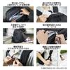 ELECOM MNL CITY PACK CORDURA Ballistic Business Backpack, 15.6 Inches, 21L, Water-Repellent, Black, BM-MNLBP02BK