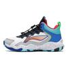 Li-Ning Children Pioneer Spirit I TD  Cloud Low-Top Basketball Shoes Kids sneakers Standard-White Coin-Gray YKBR050-57