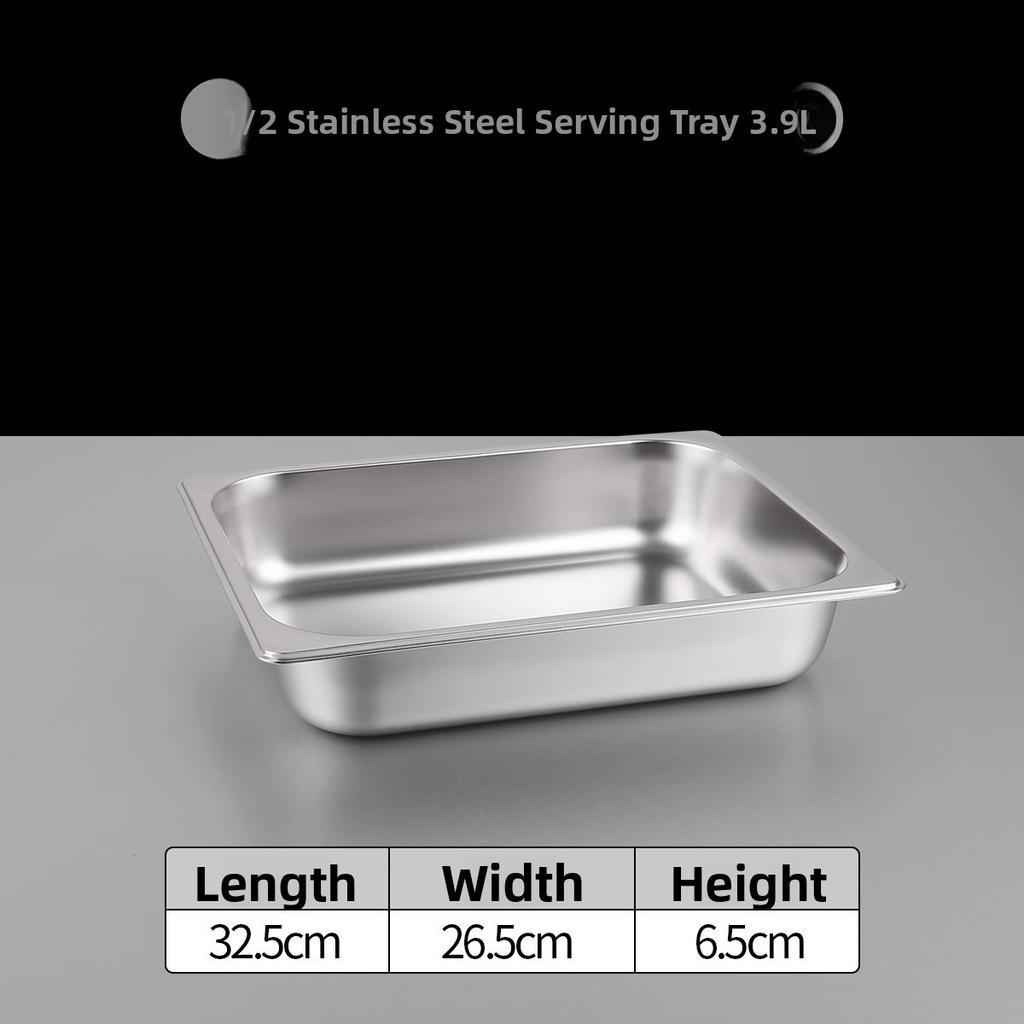 Stainless Steel Rectangular Covered Small Seasoning Box Food Container Thermal Restaurant Kitchen Cooking Utensils Dish Pot