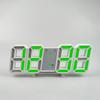 Minimalist LED 3D Wall Clock - Luminous Japanese Design for Office