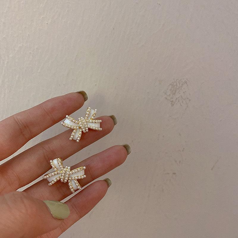 

1 пара серег-кисточек с бантом, длинные, простого и элегантного модного дизайна, аксессуары для женщин, ювелирные изделия