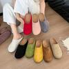 Lazy Shoes French Retro Outer Wear Boken Shoes Slippers One Pedal Versatile Casual Half Drag Early Spring New Bag Head Drag