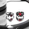 Fashion  Retro New Sense of Design Rings Crow Unisex Dark Adjustable Opening Ring Accessories Jewelry Gifts Halloween Props