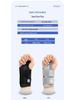 Adjustable Double Band Wrist Support for Knuckle and Thumb Strain - Thin Style