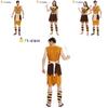 Trendy Unisex Primitive Costume For Couples Featuring Game Theme Design And Comfort