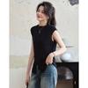 Elegant Urban Chic Sleeveless Ruched Tank Top