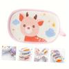 Bath Sponge & Face Towel - Soft Material, Cute Cartoon Animal Patterns, Essential for Gentle Skincare, Bathing Tool