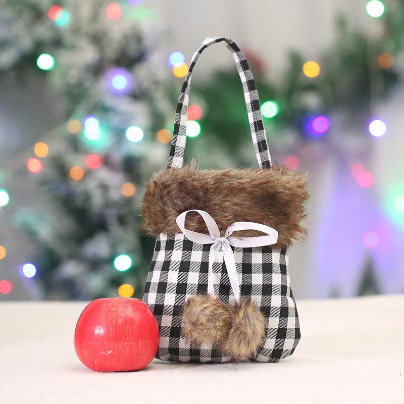 Christmas Eve Apple Candy Gift Tote & Packaging Bag