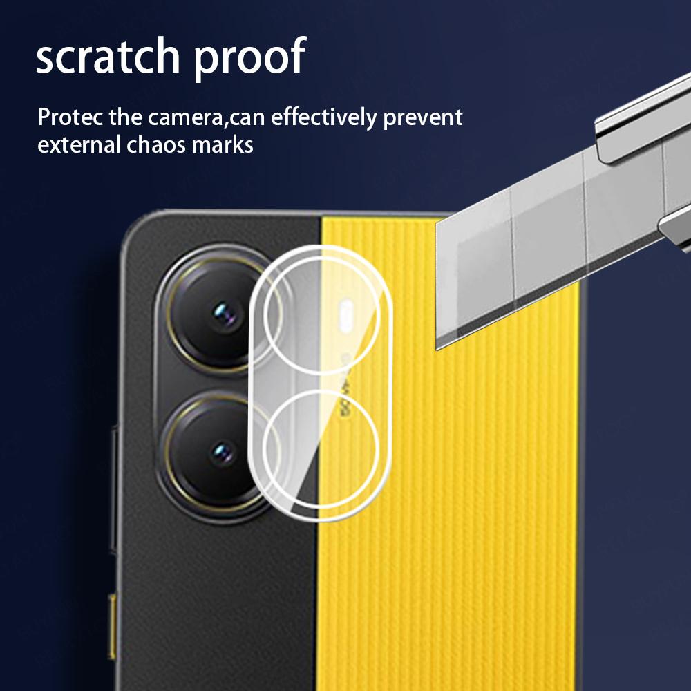 2Sets Curved Tempered Glass For TECNO POVA  Neo 2 6 NEO 4G 5 Pro 5G 4 3 TECNO POVA Back Camera Lens Cover