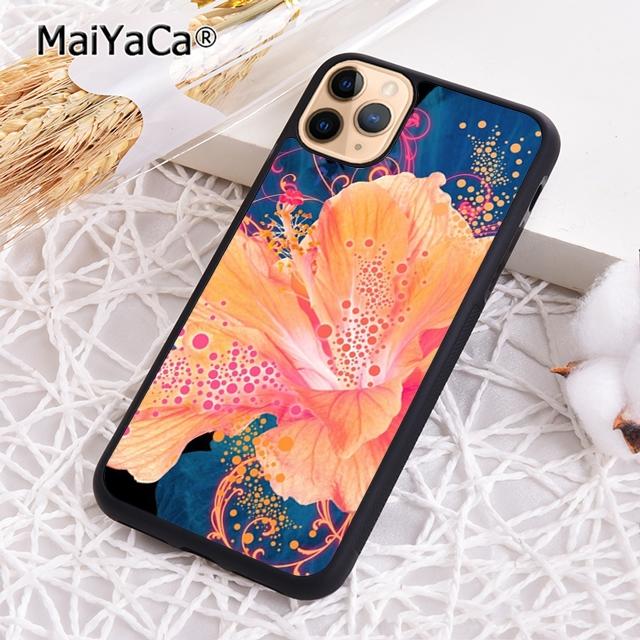 Butterflies Hibiscus Flowers Phone Case For iPhone 17 Air 16 Pro Max 15 14 Plus 12 13 Shell Cover Coque