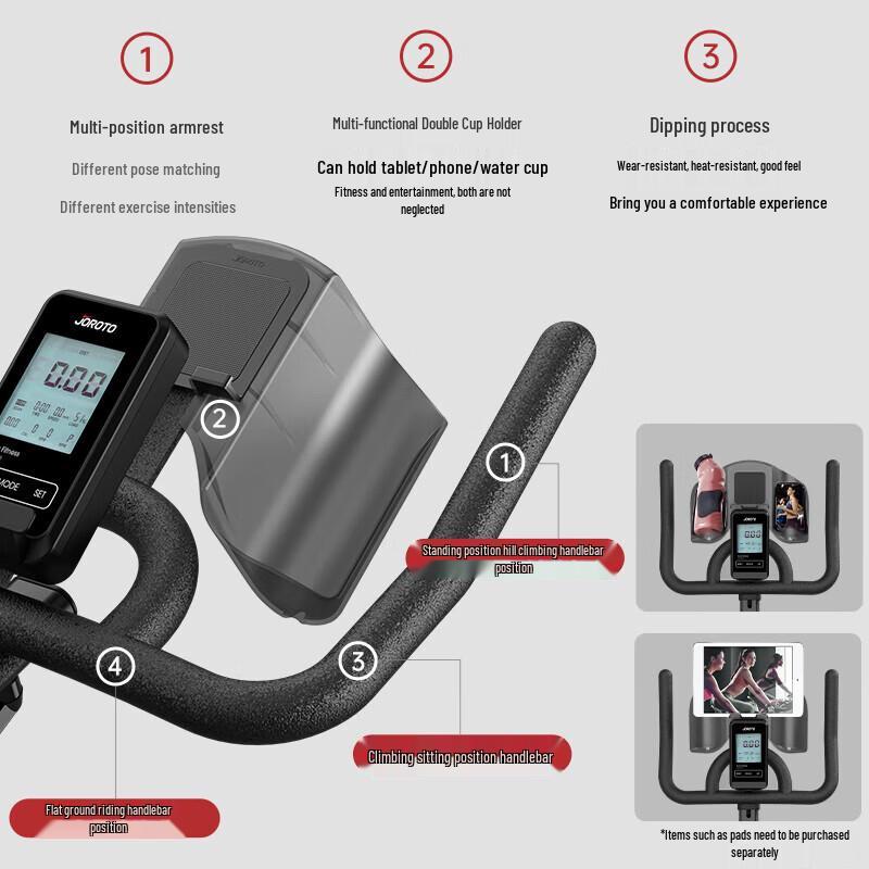 JOROTO X4S Smart Magnetic Spin Bike CN plug (adapter included)
