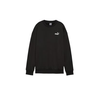 Sportstyle Essentials Pullover Rundhals Locker Gestricktes Sweatshirt Damen Sweatshirt Schwarz 685587-01