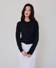 THEELO Shawl Collar Knit Cardigan (Navy)