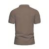 short-sleeved POLO shirt for summer 2026 features a casual fashionable and comfortable 3D