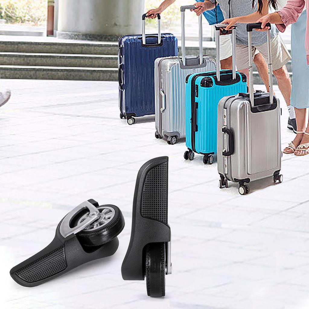 1 pár koleček na zavazadla PVC kolečka na kufr náhradní kolečka otočná kolečka ideální pro výměnu koleček u kufru