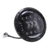 7in 12 LEDs Motorcycle Headlight 6500K?7000K 4400LM IP67 Protection Replacement for Wrangler