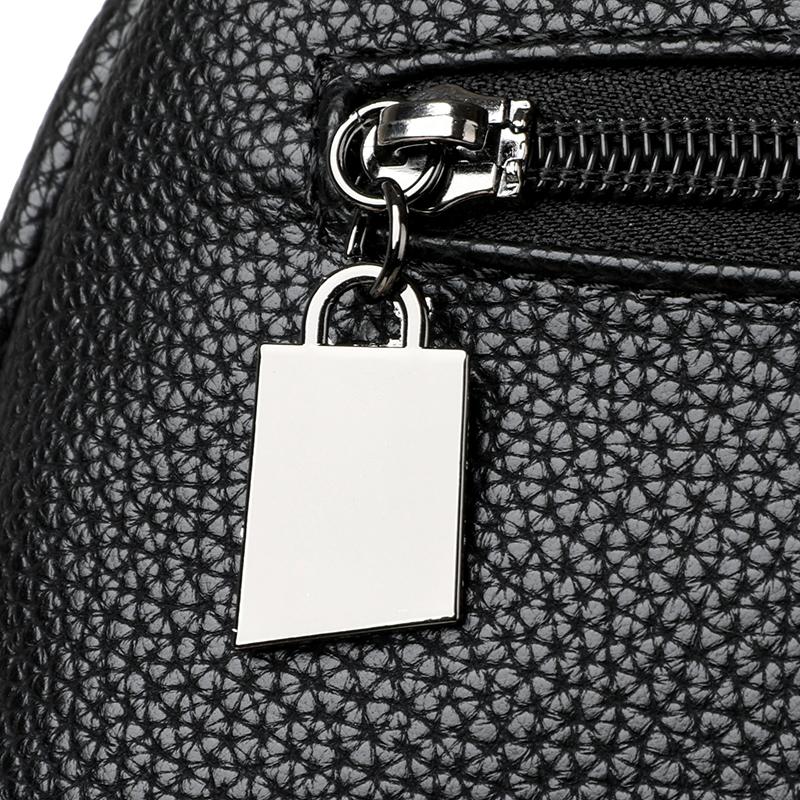 Women's Retro Solid Color Outdoor Backpack Soft Leather Large Capacity Backpack