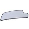 Lower Mirror Glass Heated Convex Towing Mirror Driver Side Lower Exterior Mirror Glass with Backplate Replacement for