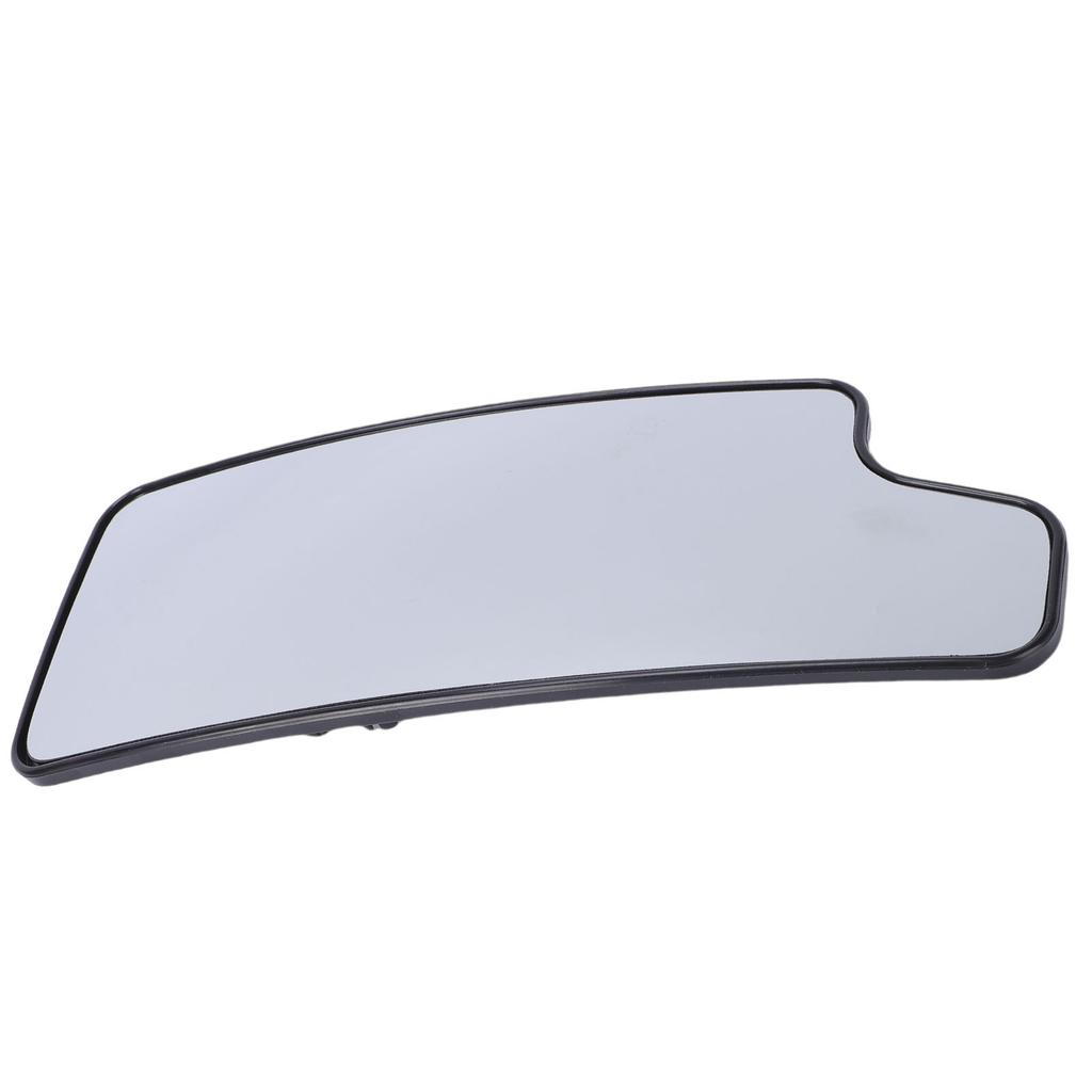 Lower Mirror Glass Heated Convex Towing Mirror Driver Side Lower Exterior Mirror Glass with Backplate Replacement for