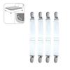 4pcs/set Adjustables Bed Sheet Fasteners Strap Elastics Mattress Cover Corner Holder Clip Grippers Suspenders Cord Decors