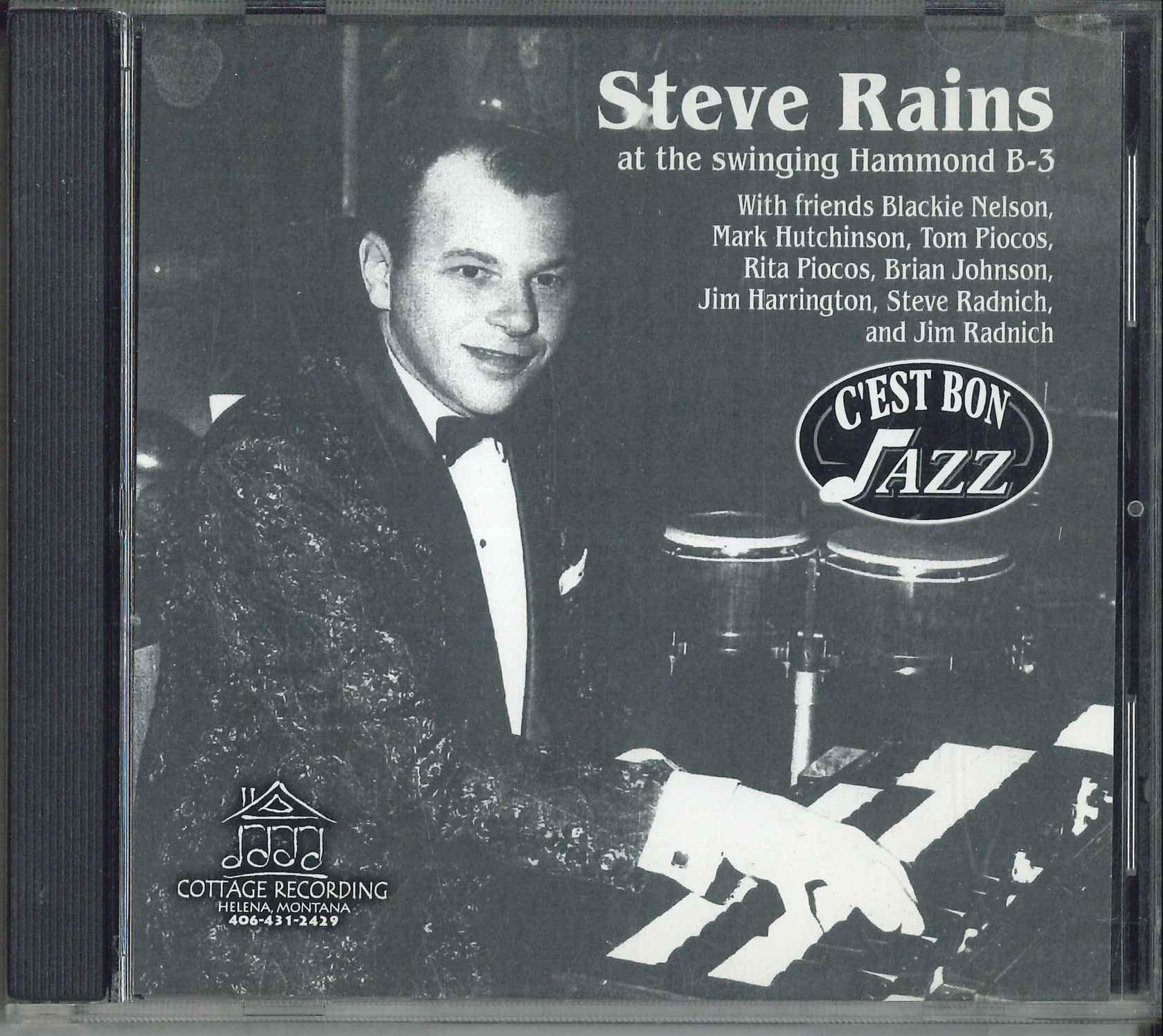 

CD STEVE RAINS - C est Bon Jazz NONE NOT ON LABEL Japan Jazz Used