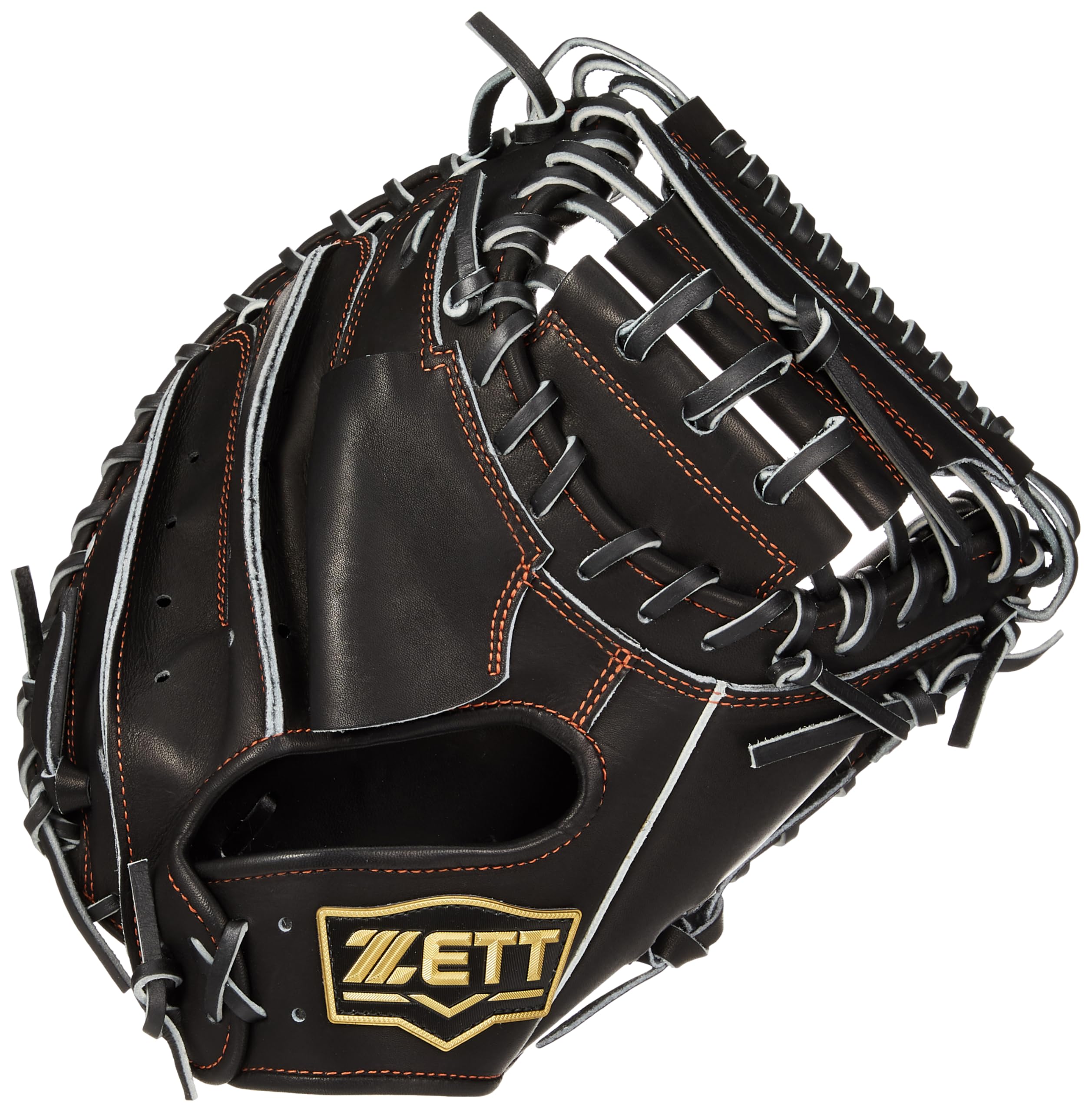 

ZETT Neo Status Soft Baseball Seiji Kobayashi Black BRCB31512N Catcher s Mitt, Type, (1900), Right-Handed Throw, чёрный