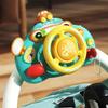 Puzzle Baby Steering Wheel Toy with Sound Light Stroller Driving Musical Toys  Childern Gift