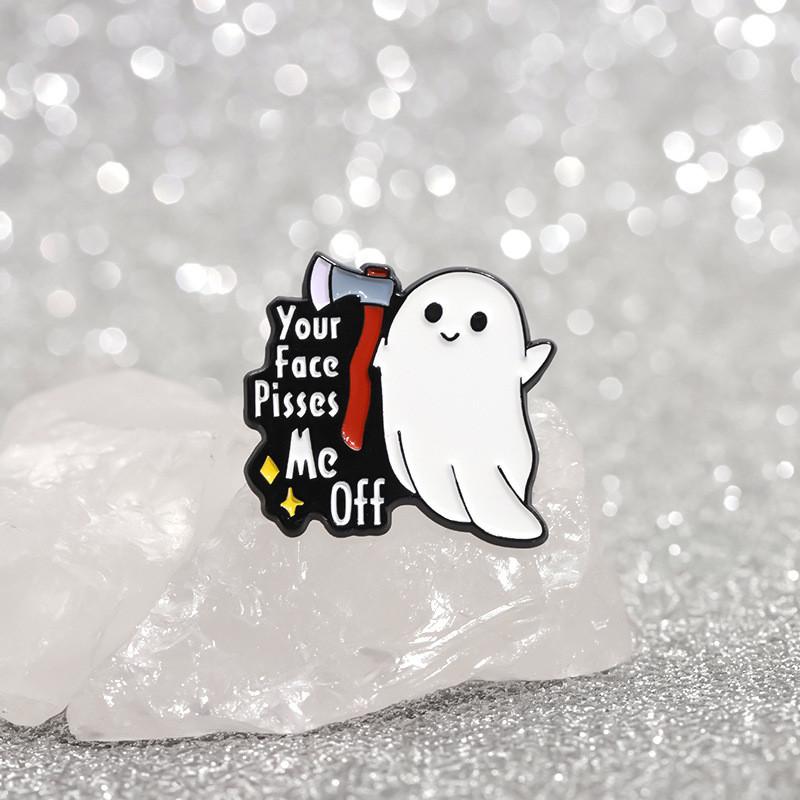 Distinctive Alloy Cartoon Character Brooch For Men And Women Stylishly Designed For Trendy Winter 2024 Looks
