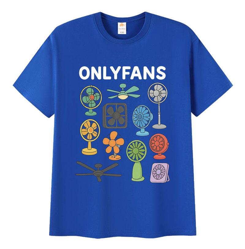 Vtipné OnlyFans Meme Tričko Pánské Dámské Humor O-Výstřih Oblečení Krátký Rukáv Trička Retro Móda Vysoce Kvalitní Bavlněné Tričko Topy