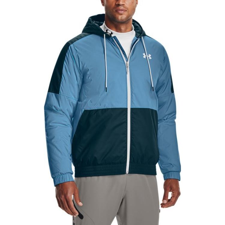 Under Armour Giacca Felpa con Cappuccio da Allenamento Sportstyle Insulate Uomo Giacche Blu 1355849-422