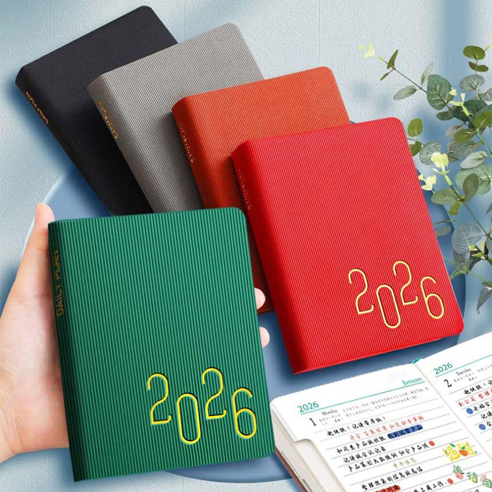 English 2026 Schedule Planner Notepad 12 Months To-do List Notebook Business