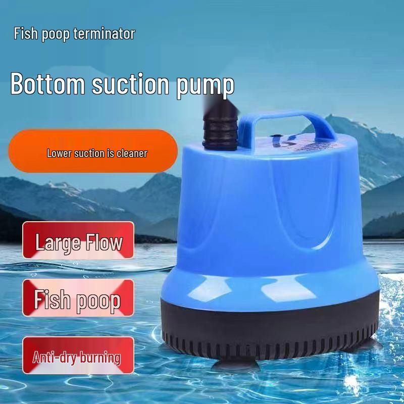 Low Noise Bottom Suction Submersible Pump for Fish Tanks: Household Water Filter & Circulation