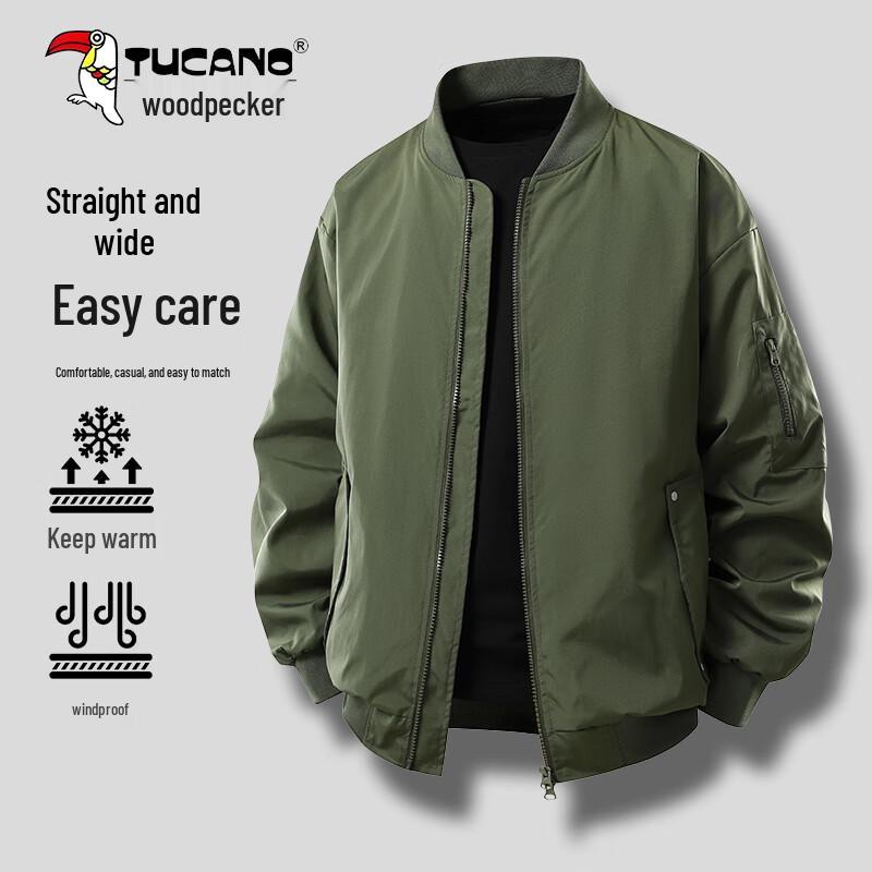 

TUCANO Men s Autumn Outdoor Flight Jacket L