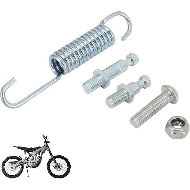 CHANGCHENG Electric Dirt Bike Kickstand Springs Surron Kickstand Spring Replacements Set for SurRon Light Bee X/S Segway X160/X260 / Talaria