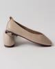Ballet Flats with Chain Anna Lucci 19641 36 Beige Leather